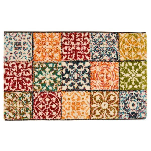 スペイン製ウィルトンマット PANDRA モロッカン 約6090cm 240610770