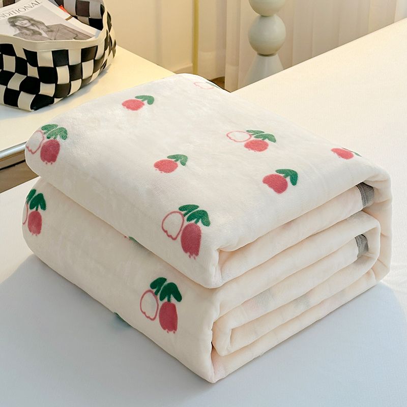 大人気！ ブランケット新しいミルク絨毯毛布保温シーツ単品昼寝毛布学生寮シンプル ブランケット メガ割 qoo10 メガ割 福袋 アウター ゲームソフト マスク下着 コート パジャマ 外 コート