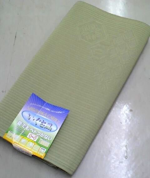 日本製 ポリプロピレンござ 大正亀甲 4.5帖 約264cm 264cm 五八間