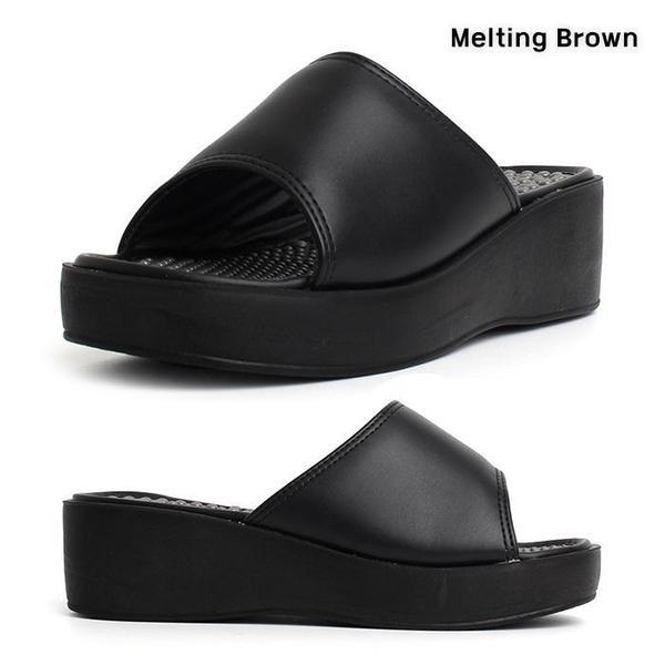 女性のヒールスリッパ 会社員 オフィスシューズ 4.5cm