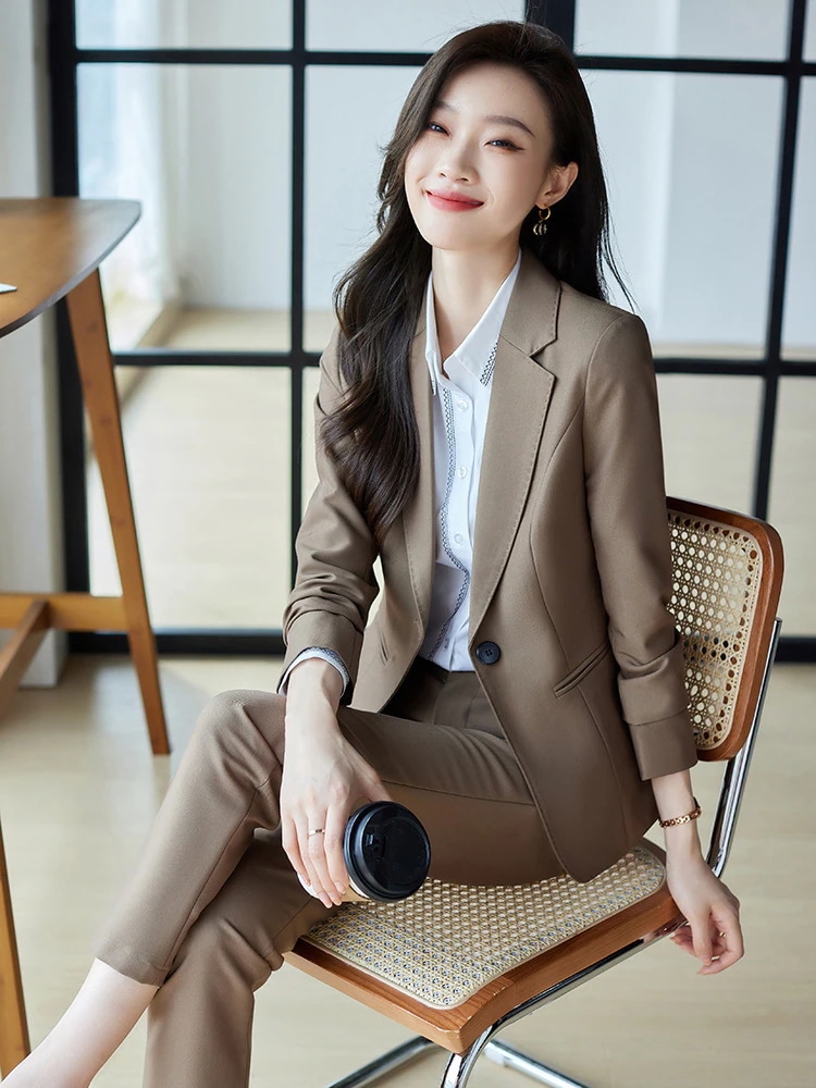 【急速出荷】2025初春新品 レディース スーツセット 二点セット 卒業式 ママ スーツ セットアップ 通勤 入学式 メガ割 30