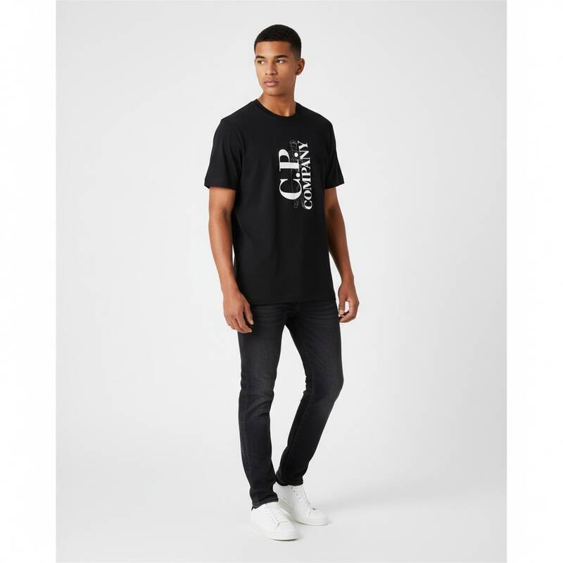 [カード決済で10%オフ] CP COMPANY KIDS 半袖Tシャツ CUM00V LAA17 60100 (大人用サイズ)