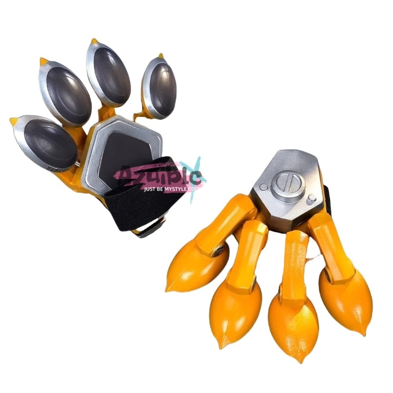 Azuiblc ゼンゼロ　チーフーフー　橘福福　爪　コスプレ道具　PU製　ゼンレスゾーンゼロ　レプリカ　虎　武器