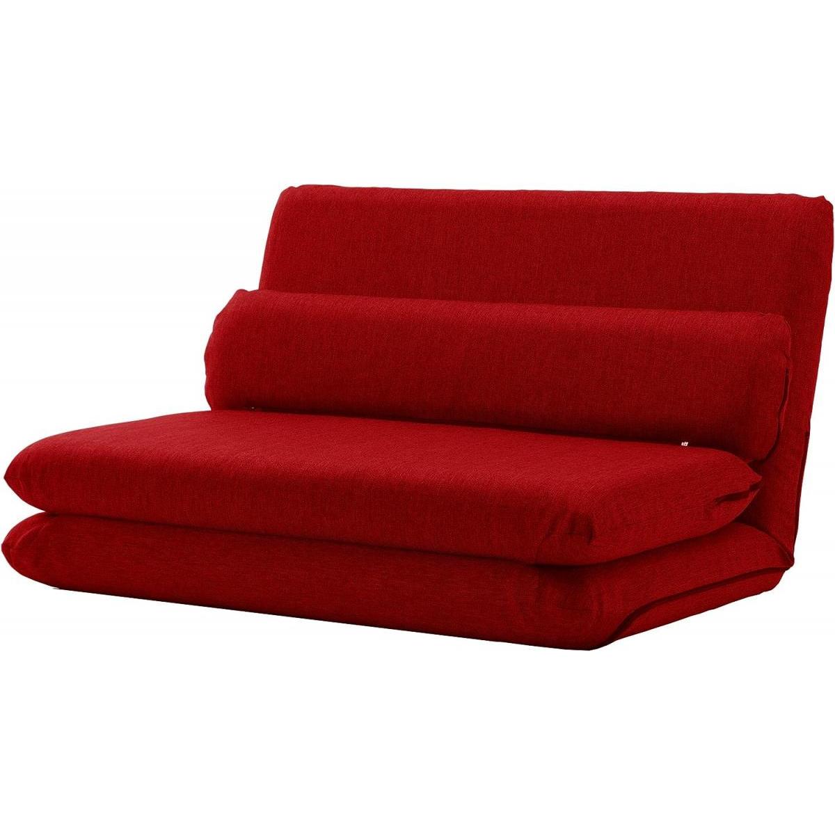 【I】セルタン(CELLUTANE) リクライニングソファベッド MORIITO ダリアンレッド　カバーリング付き リクライニング機能付 DMT3【受注生産品】 15,184円