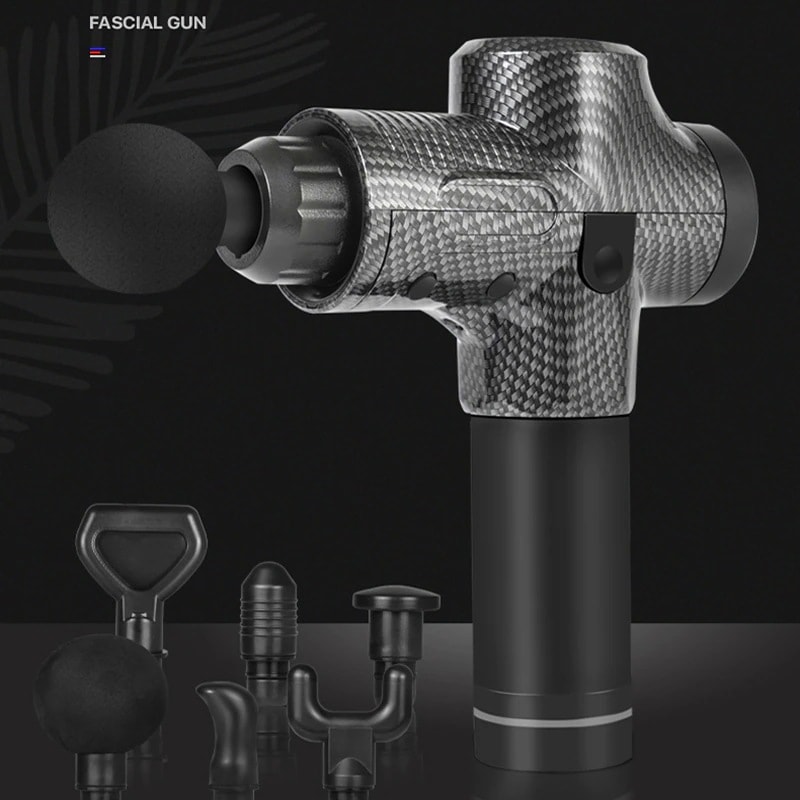電動マッサージ器 マッサージガン 筋膜リリース ガン ボディ 首 筋肉の脂肪のための深部鎮痛剤 痩身マッサージャー