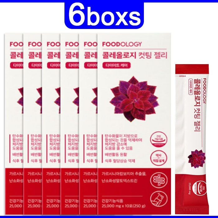 foodology コレオロジー グミ 10袋*6BOX (60日)