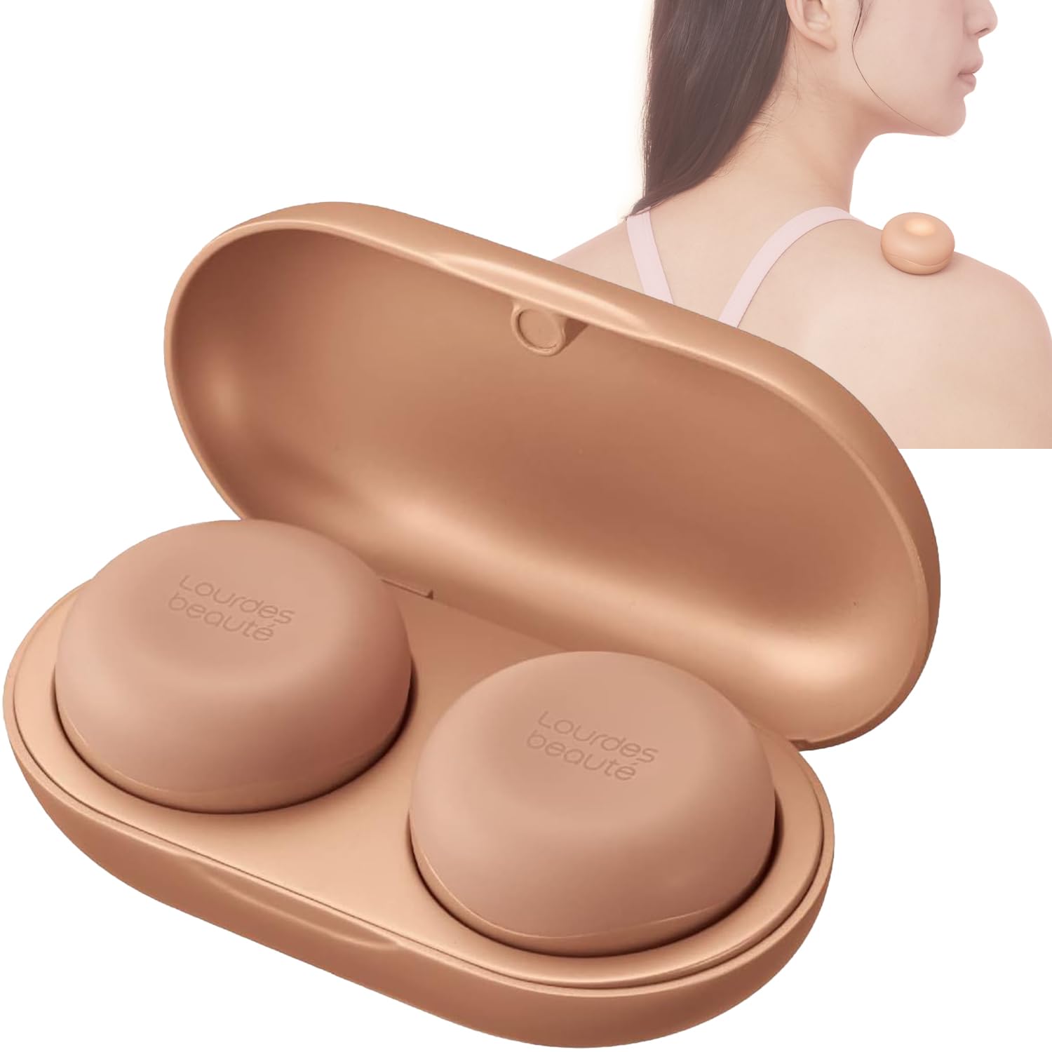 アテックス ATEX 火を使わないお灸 お灸 デジタルお灸 ヒーター 肩 お腹 脚 腕 グラフェン ルルド ボーテ フェムオンテック 温灸 ピンク AX-HPL151pk プレゼント ギフト クリスマ