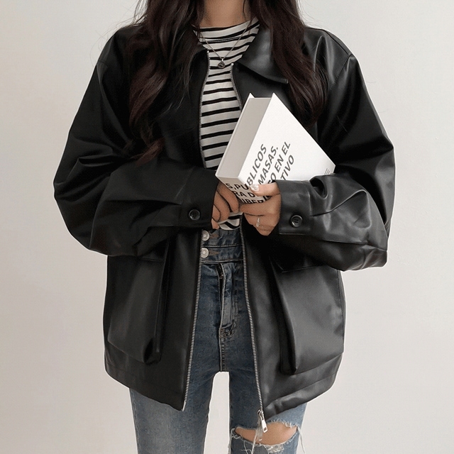 セイン レザー ジャケットジャンパー