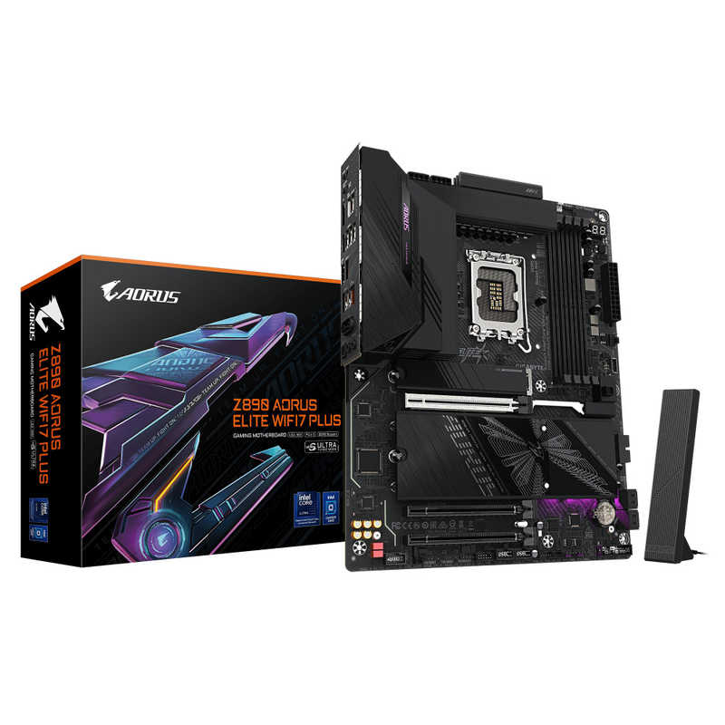 GIGABYTE　Z890 AORUS ELITE WIFI7 PLUS ［ATX］　Z890AORUSELITEWIFI7PLUS