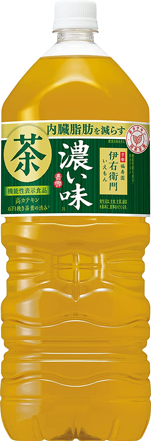 サントリー 機能性表示食品 伊右衛門 濃い味 2L6本