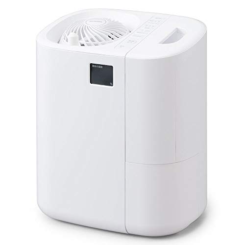 アイリスオーヤマ 加湿器 サーキュレーター加湿器 大容量 3.7L 15畳 HCK-5520-W ホ