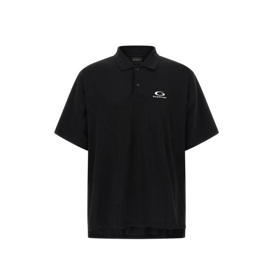 BALENCIAGA Men Polo Shirts 828531 TTVT8 1000 BLACK