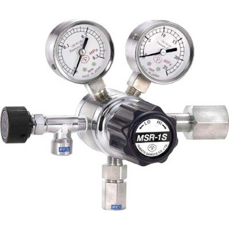 ヤマト産業　分析機用二段圧力調整器 MSR-1S　MSR1S12TRC