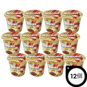 チャパゲティだらけ ミニカップラーメン 70g 12個