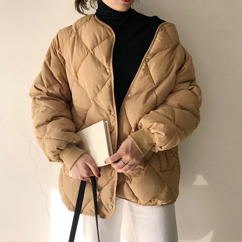 アウター ジャケット シャンパー 上着 長袖 もこもこ モコモコ ダウン 大人可愛い きれいめ