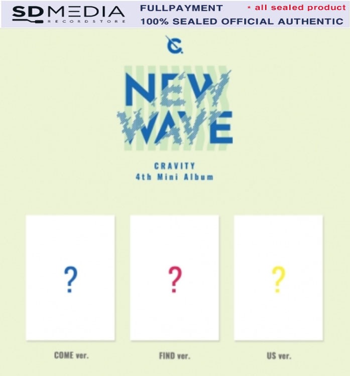 CRAVITY - [3種SET] NEW WAVE