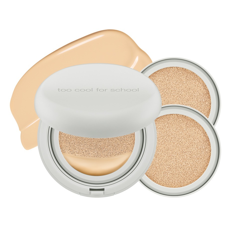 ツクールフォースクールアートクラスフィックスカバークッション企画セット（本品12g+詰め替え12gx2）SPF 45+/PA++