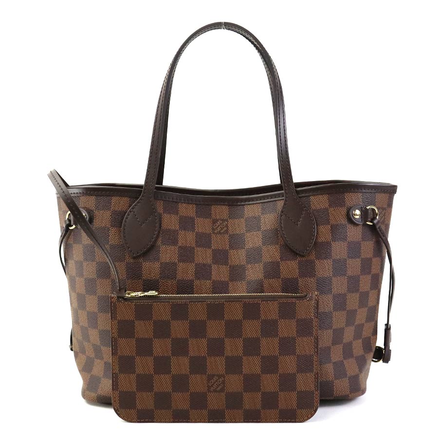 ルイ ヴィトン LOUIS VUITTON ハンドバッグ トートバッグ ダミエ ネヴァーフルPM ダミエキャンバス エベヌ ユニセックス N40600 99981g