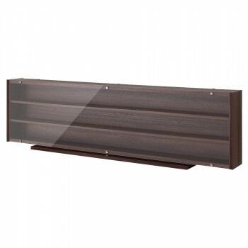 Nゲージ　HOゲージ対応　鉄道模型ディスプレイケース幅113cm　ブラウン　TMC-K113B