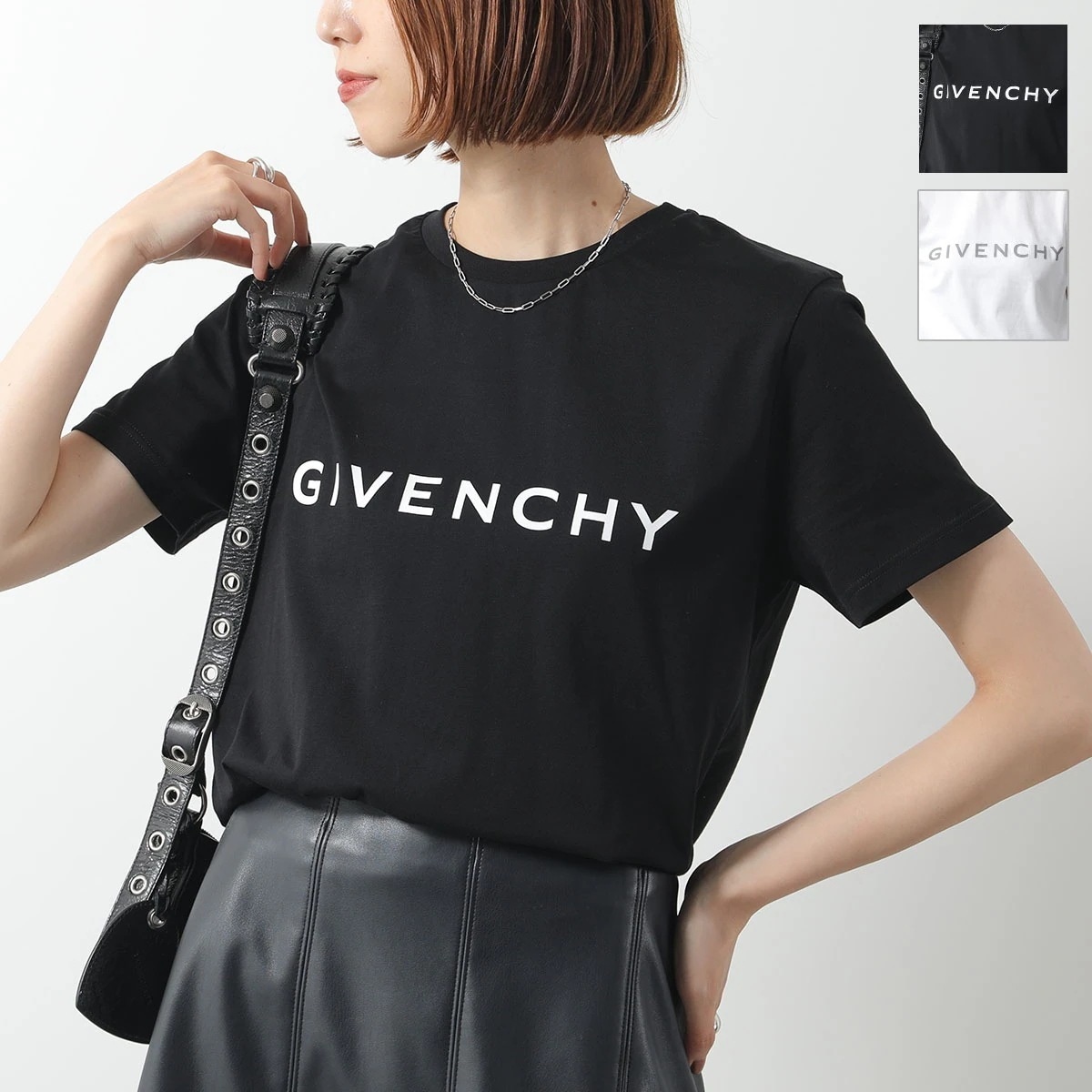 GIVENCHY KIDS ジバンシィ キッズ Tシャツ H30952 レディース ガールズ ロゴT 半袖 クルーネック コットン カットソー カラー2色