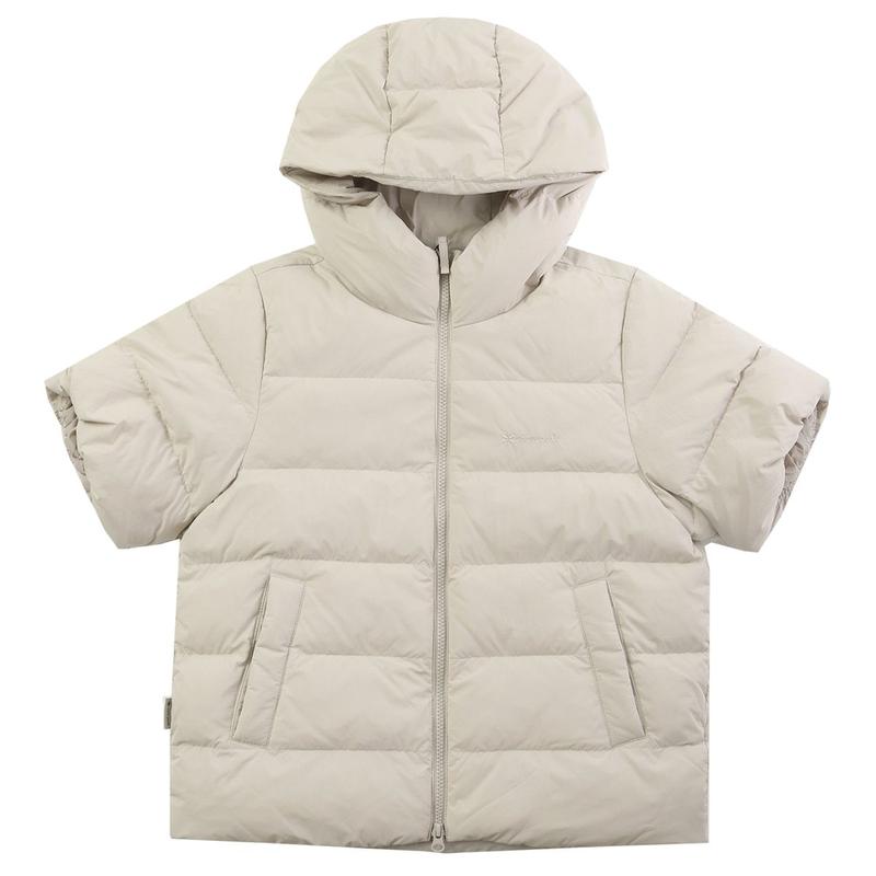 女性 ランドエア 半袖フード 軽量 ダウンジャケット S25WWGDJ01 LE