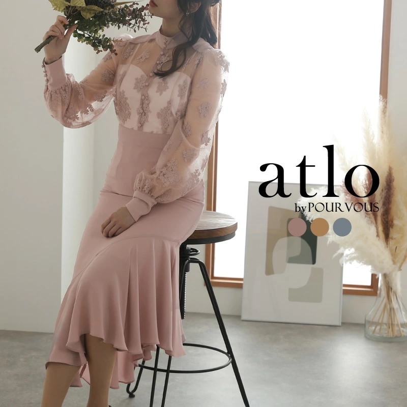 結婚式 20代 ワンピース パーティードレス 30代 フォーマルドレス 40代 大きいサイズ ドレス