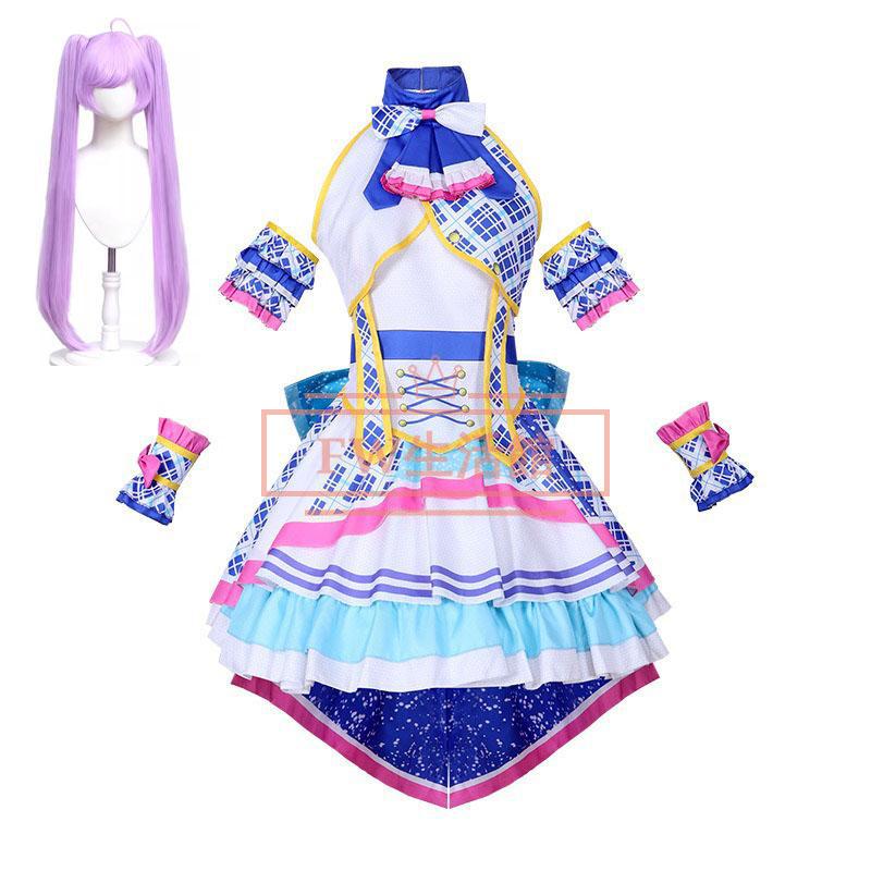 プリパラ 真中らぁら まなか 打歌服 応援服 コスプレ衣装ウィッグ コスチューム イベント演出服アニメ変装仮装 ハロウィン
