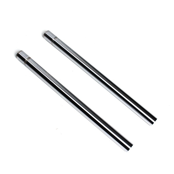 NSR50 NSR80 前期 フロントフォーク インナーパイプ シルバーメッキ 2本セット インナーチューブパイプ 純正互換 フォークパイプ 5,724円