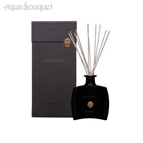 リチュアルズ ブラック ウード ラグジュアリー フレグランス スティック 450ml（室内用） RITUALS BLACK OUDH LUXURIOUS FRAGRANCE STICKS [0935]