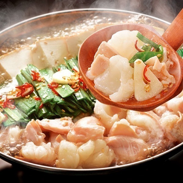 博多牛もつ鍋セット もつ鍋 モツ鍋 お鍋 ホルモン ラーメン ちゃんぽん モツ テッチャン メンチャン 小腸 盲腸 冷凍 6人前 2.5kg