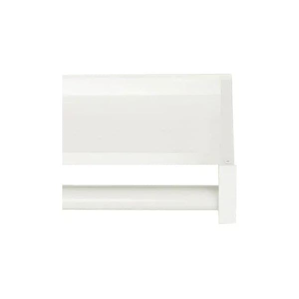 森田アルミ工業 室内物干しシェルフ Wally W1250 ミルクホワイト