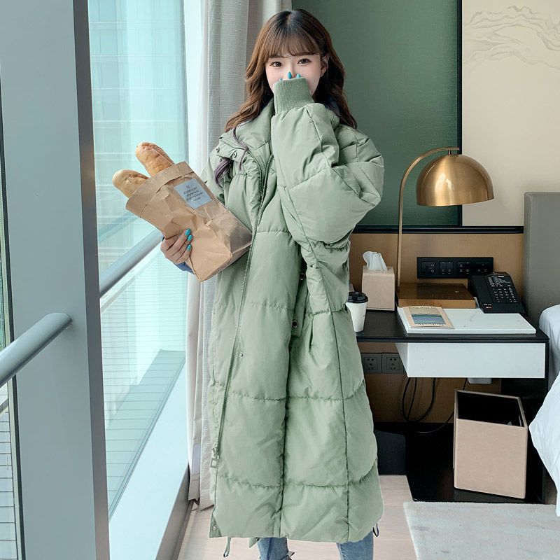 秋冬新品 レディースファッション 中綿コート 韓国 ゆったり セミロング 綿入れ 防寒暖かい 冬服 アウター