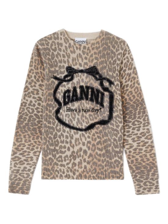 GANNI Women Sweater A1070047 943 Beige