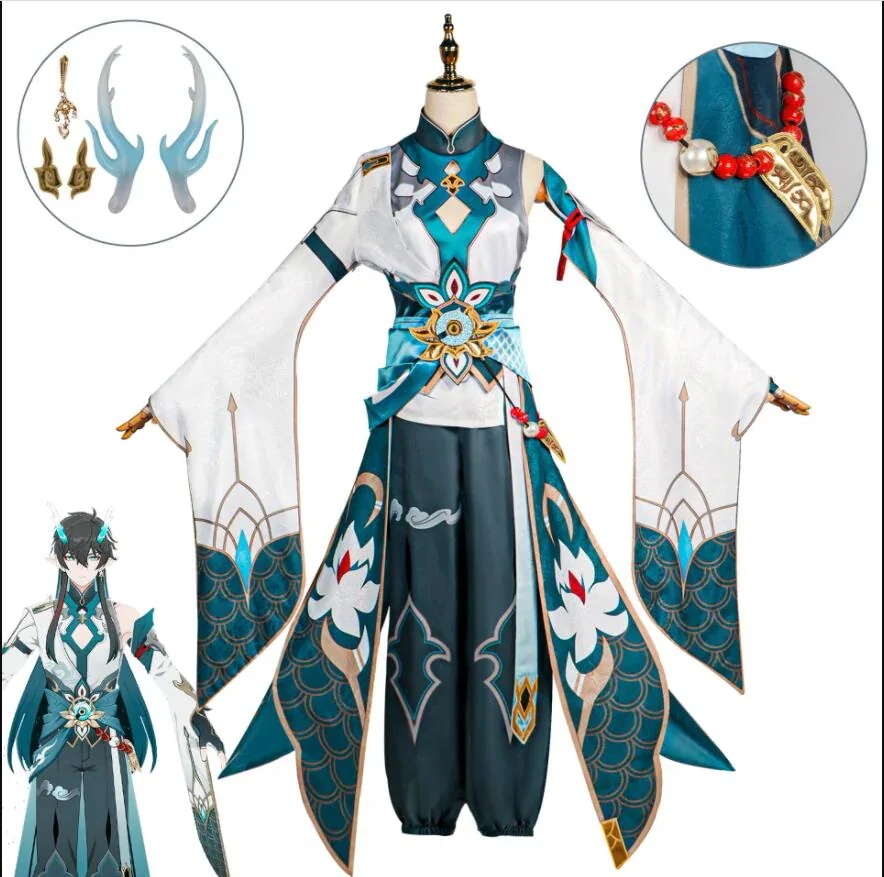 新品 崩壊:スターレイル 丹恒 コスプレ衣 変装 仮装コスチューム文化祭 学園祭 ハロウィン期間限定30%