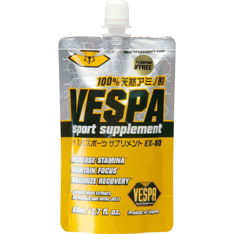 【ロット販売：入り数48】 VESPA(ベスパスポーツ) VESPA 80 80ML ボディーケア スポーツ食品 (551081)