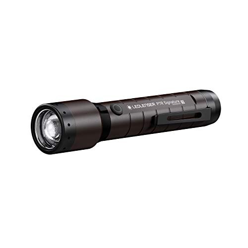 安価 LEDフラッシュライト Signature P7R Ledlenser(レッドレンザー) USB充電式 小 brown espresso [日本正規品] 502190 ライト・ランタン