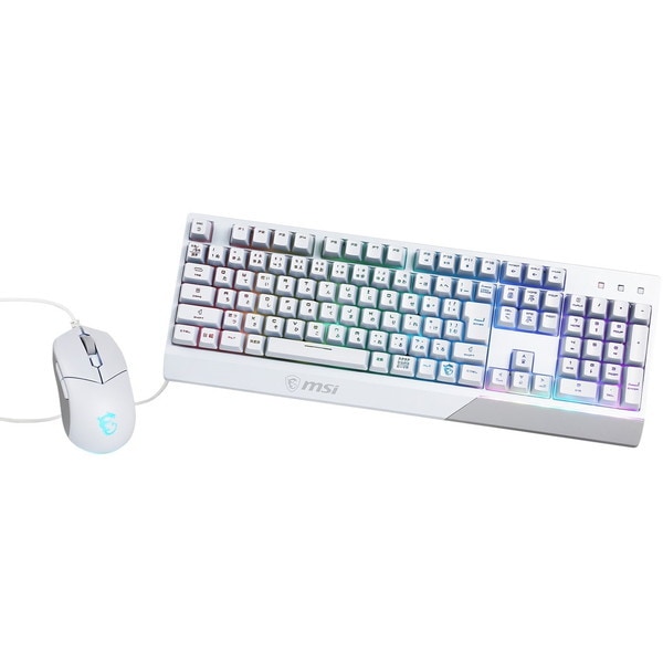 Vigor GK30 COMBO WHITE JP ホワイト [ゲーミングキーボード&マウス 日本語配列108キー]