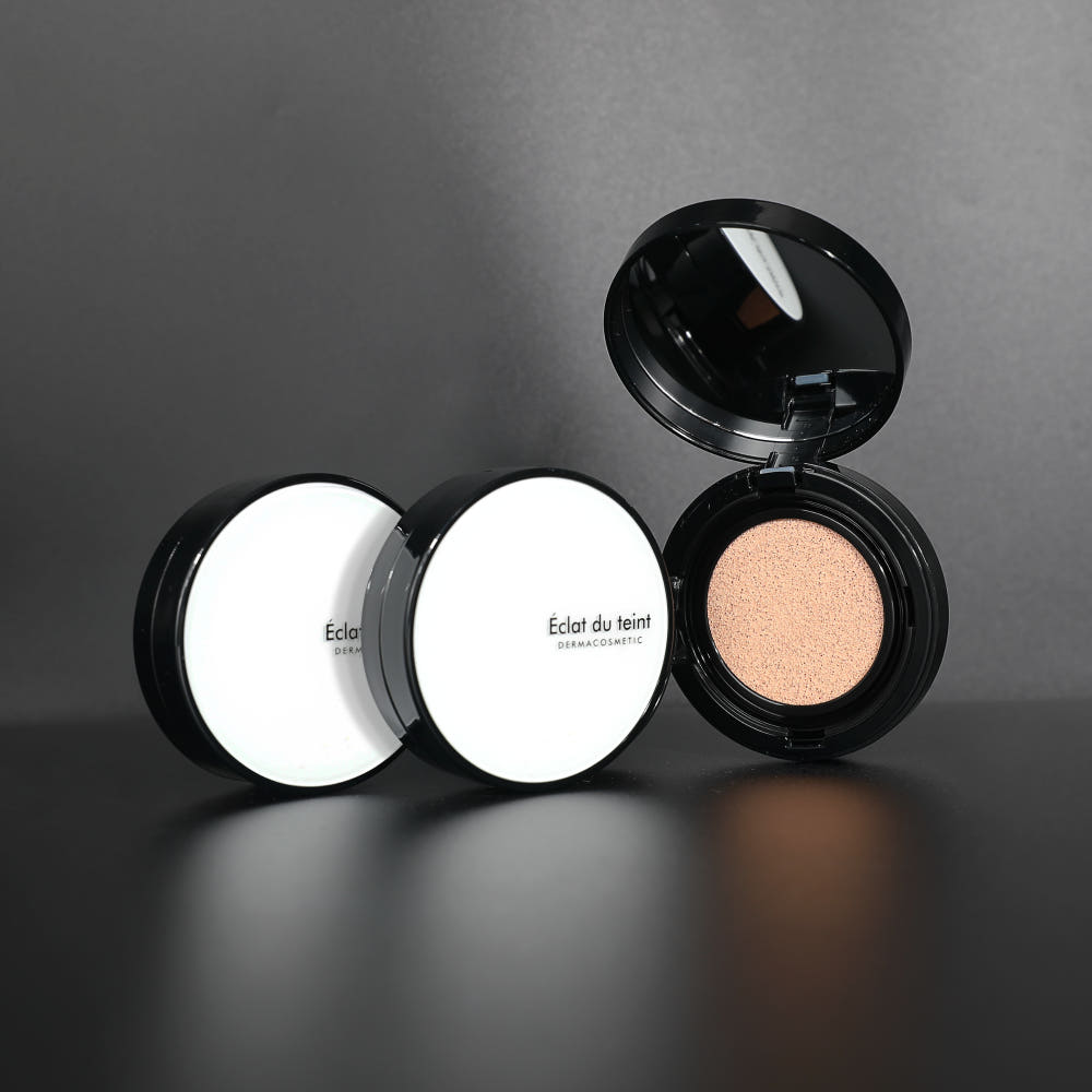 エクラデュタン シカドレッシング 鎮静クッション 本品（22号ピンクベージュ）+詰め替えセット+マスクパックをプレゼント