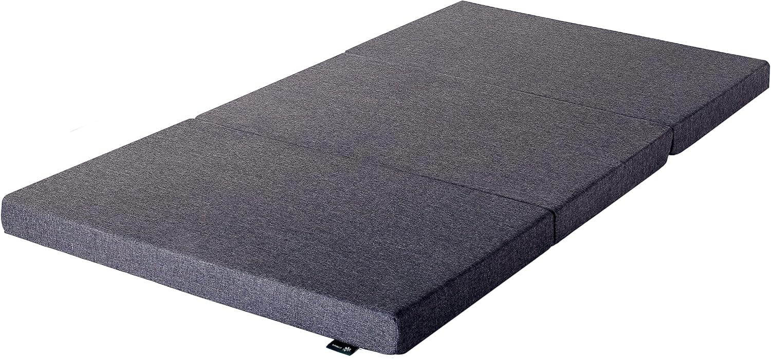 三つ折り 高反発 マットレス シングル 厚さ 9cm 抗菌 防臭 吸湿性 体圧分散 かため 硬め 高密度フォーム 敷布団 折りたたみ 圧縮梱包 ベッド ジヌス