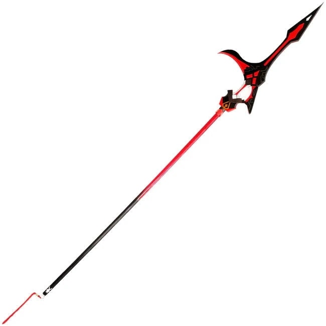 【迅速な出荷】原神 げんし 黒岩突槍 コスプレ 道具 槍 イベント パーティー 変装 仮装 smdj033