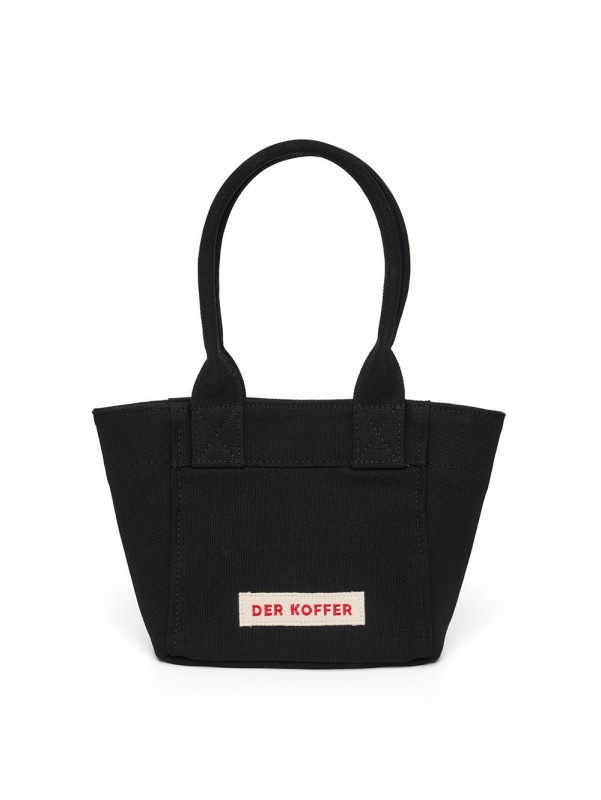 SHOPPER CANVAS MINI [BLACK]