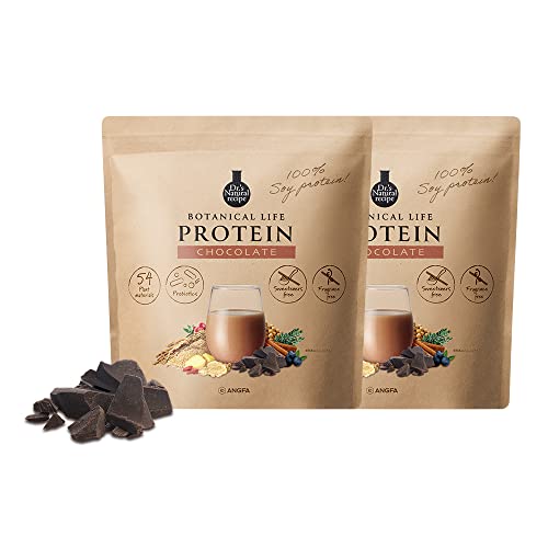 ボタニカルライフプロテイン (チョコレート味) ソイプロテイン 人工甘味料不使用 美容 女性 大豆 乳酸菌 国内製造 植物性 ドクターズナチュラルレシピ 750g (375g2袋) 7,002円