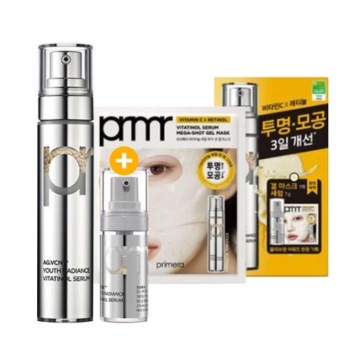 容量増加 [ 21g +7g] ユース ラディアンス ビタチノール セラム primera 5,165円