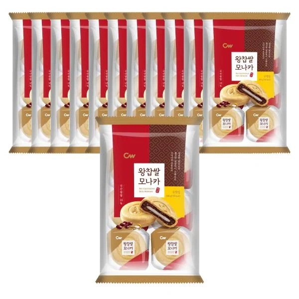 チョンウ食品 大もち米モナカ 청우식품 왕찹쌀모나카