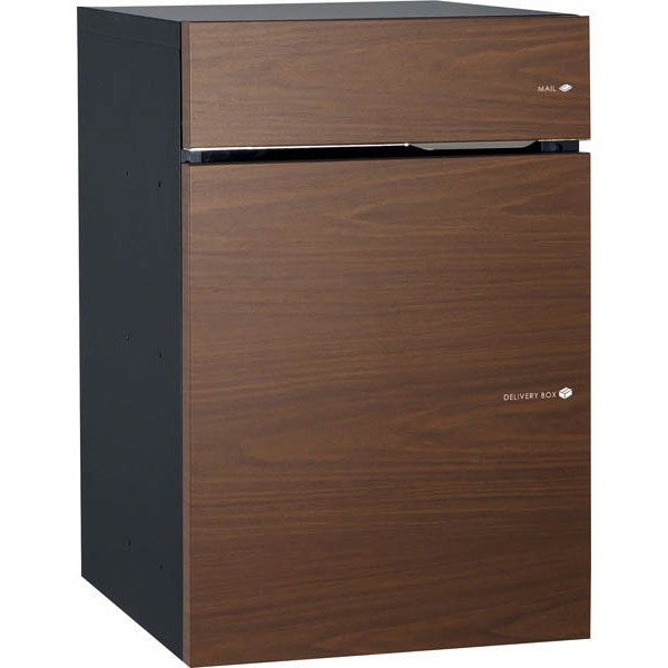 ユニソン 324011130 ヴィコ DB 100 ポスト有 左開 後出 ウォールナット メーカー直送