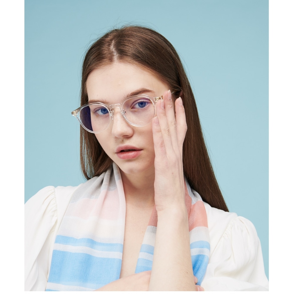 リクロウ RC B010 クリスタルブルーレンズオーバーグラス