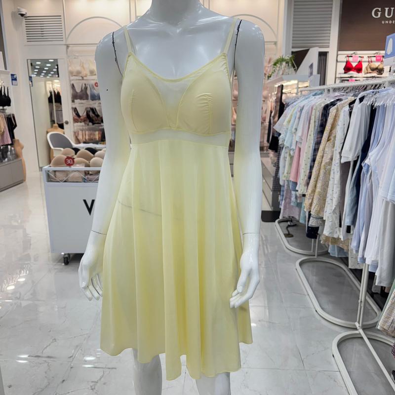 華やかでシンプルな柔らかいスリップ FS1950ACR