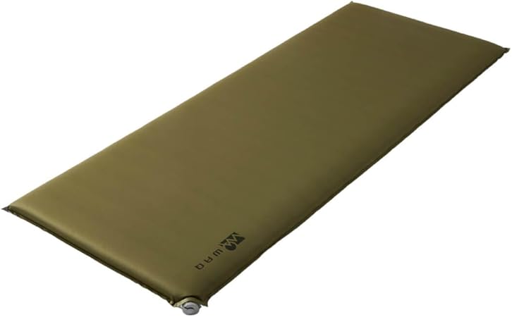 RELAXING WIDE MAT リラクシング ワイドマット 厚手 8cm 車中泊マット キャンピングマット 特殊ウレタン 軽量 r値 7 自動膨張 特大バルブ搭載 災害時 防災マット インフレー