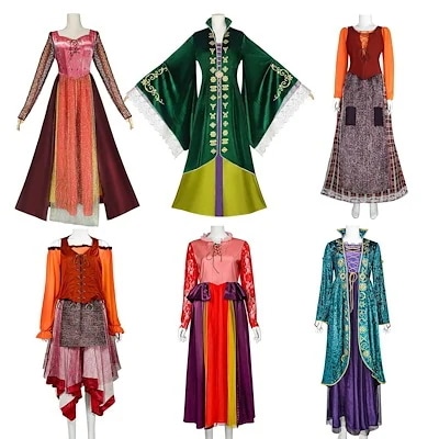 コスチューム ハロウィン 舞台服 服 ステージ コスチューム ハロウィンコスプレ 変装仮装 コスプレ服 Pocus Hocus スーツ ハロウィン 年新作入荷コスプレ