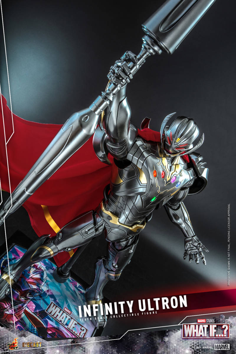 新品未開封HOTTOYS ホットトイズ １／６TMS063 ホワットイフ...What If... インフィニティウルトロン Infinity Ultron フィギュア 45,480円